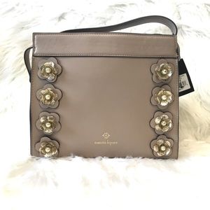 NWT Nanette Lepore taupe Rosabel satchel